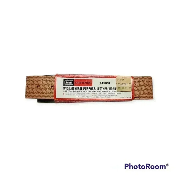 Rare find! Deadstock NOS 70s Craftsman tool belt. Mint. Fits 29-46. USA - Picture 2 of 5